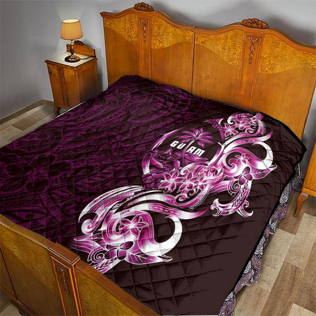 Kulot Di Rosa Guam Chamorro Quilt Guahan Seal Tattoo LT14 - Polynesian Pride