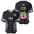 Fiji Rugby Baseball Jersey 2023 Fijian Tapa Pattern World Cup Black LT14 - Polynesian Pride