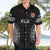 Custom Fiji Rugby Hawaiian Shirt 2023 Fijian Tapa Pattern World Cup Black LT14 - Polynesian Pride