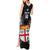 Custom Fiji Rugby Tank Maxi Dress 2023 Fijian Tapa Pattern World Cup Black LT14 - Polynesian Pride