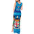 Personalised Fiji Tank Maxi Dress Unique Fijian Tapa Pattern With Coat Of Arms LT14 - Polynesian Pride