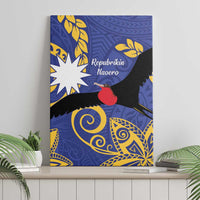 Nauru Angam Day Canvas Wall Art Naoero Frigate Bird Polynesian Pattern LT14 - Polynesian Pride