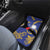 Nauru Angam Day Car Mats Naoero Frigate Bird Polynesian Pattern