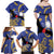 Nauru Angam Day Family Matching Off Shoulder Maxi Dress and Hawaiian Shirt Naoero Frigate Bird Polynesian Pattern