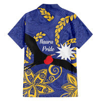 Nauru Angam Day Hawaiian Shirt Naoero Frigate Bird Polynesian Pattern LT14 - Polynesian Pride