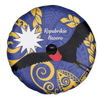 Nauru Angam Day Spare Tire Cover Naoero Frigate Bird Polynesian Pattern LT14 - Polynesian Pride