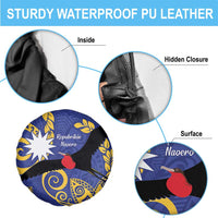 Nauru Angam Day Spare Tire Cover Naoero Frigate Bird Polynesian Pattern LT14 - Polynesian Pride