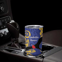 Nauru Angam Day Tumbler Cup Naoero Frigate Bird Polynesian Pattern LT14 - Polynesian Pride