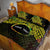 Personalised Nukuoro Atoll Quilt Bed Set Polynesian Tattoo Curves Reggae Version