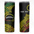 Personalised Nukuoro Atoll Skinny Tumbler Polynesian Tattoo Curves Reggae Version