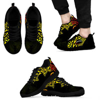 Nukuoro Atoll Sneakers Polynesian Tattoo Curves Reggae Version LT14 - Polynesian Pride