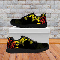 Nukuoro Atoll Sneakers Polynesian Tattoo Curves Reggae Version LT14 - Polynesian Pride