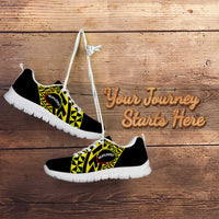 Nukuoro Atoll Sneakers Polynesian Tattoo Curves Reggae Version LT14 - Polynesian Pride