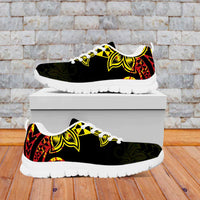 Nukuoro Atoll Sneakers Polynesian Tattoo Curves Reggae Version LT14 - Polynesian Pride
