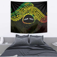 Personalised Nukuoro Atoll Tapestry Polynesian Tattoo Curves Reggae Version LT14 - Polynesian Pride