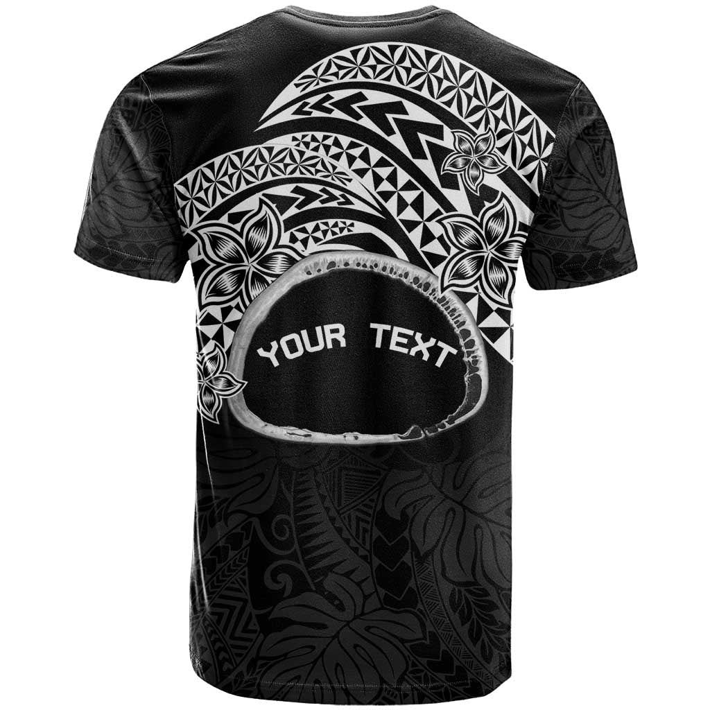 Personalised Pohnpei Nukuoro Micronesia T Shirt Polynesian Tattoo Curves Black Version LT14 - Polynesian Pride