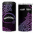 Personalised Pohnpei Nukuoro Micronesia 4 in 1 Can Cooler Tumbler Polynesian Tattoo Curves Purple Version