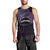 Personalised Pohnpei Nukuoro Micronesia Men Tank Top Polynesian Tattoo Curves Purple Version