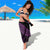 Personalised Pohnpei Nukuoro Micronesia Sarong Polynesian Tattoo Curves Purple Version