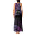 Personalised Pohnpei Nukuoro Micronesia Tank Maxi Dress Polynesian Tattoo Curves Purple Version