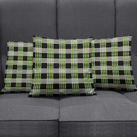 Aloha Hawaii Pakalana Pikake Lei Pillow Cover Palaka Inspired Hawaiian-plaid Black LT14 - Polynesian Pride