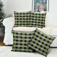 Aloha Hawaii Pakalana Pikake Lei Pillow Cover Palaka Inspired Hawaiian-plaid Black LT14 - Polynesian Pride