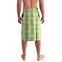 Aloha Hawaii Pakalana Pikake Lei Lavalava Palaka Inspired Hawaiian-plaid Pastel Green LT14 - Polynesian Pride