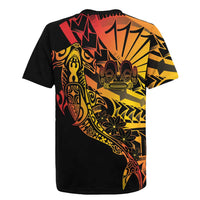 Gradient Marquesas Islands Rugby Jersey Marquesan Matatiki Hammerhead Shark Patutiki LT14 - Polynesian Pride