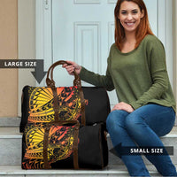Gradient Marquesas Islands Travel Bag Marquesan Matatiki Hammerhead Shark Patutiki LT14 - Polynesian Pride
