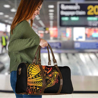 Gradient Marquesas Islands Travel Bag Marquesan Matatiki Hammerhead Shark Patutiki LT14 - Polynesian Pride
