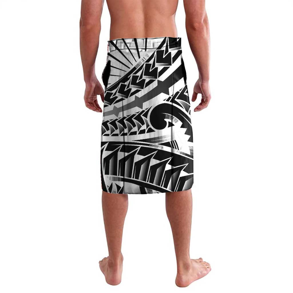 Black White Marquesas Islands Lavalava Marquesan Matatiki Hammerhead Shark Patutiki LT14 - Polynesian Pride