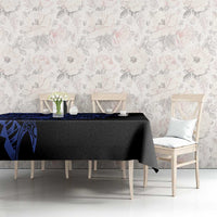 Blue Marquesas Islands Tablecloth Marquesan Matatiki Hammerhead Shark Patutiki LT14 - Polynesian Pride