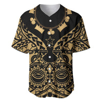 Austral Islands Baseball Jersey Tuhaa Pae Penu Stars Necklace Gold LT14 Gold - Polynesian Pride