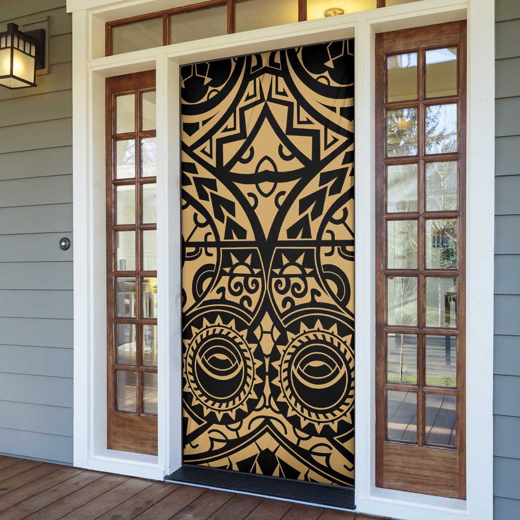 Austral Islands Door Cover Tuhaa Pae Penu Stars Necklace Gold LT14 - Polynesian Pride