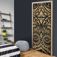 Austral Islands Door Cover Tuhaa Pae Penu Stars Necklace Gold LT14 - Polynesian Pride