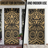 Austral Islands Door Cover Tuhaa Pae Penu Stars Necklace Gold LT14 - Polynesian Pride
