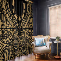 Austral Islands Window Curtain Tuhaa Pae Penu Stars Necklace Gold LT14 - Polynesian Pride
