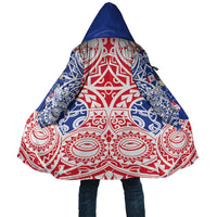 Austral Islands Cloak Tuhaa Pae Penu Stars Necklace Red LT14 Unisex Red - Polynesian Pride