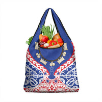 Austral Islands Grocery Bag Tuhaa Pae Penu Stars Necklace Red LT14 1-pack One Size Red - Polynesian Pride