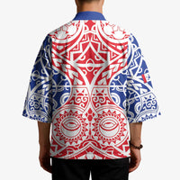Austral Islands Kimono Tuhaa Pae Penu Stars Necklace Red LT14 - Polynesian Pride
