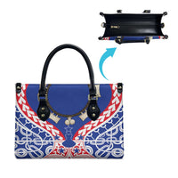 Austral Islands Leather Bag Tuhaa Pae Penu Stars Necklace Red LT14 - Polynesian Pride