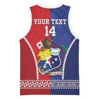 Toa Samoa Mate Ma'a Tonga Rugby Together Custom Basketball Jersey LT14 - Polynesian Pride