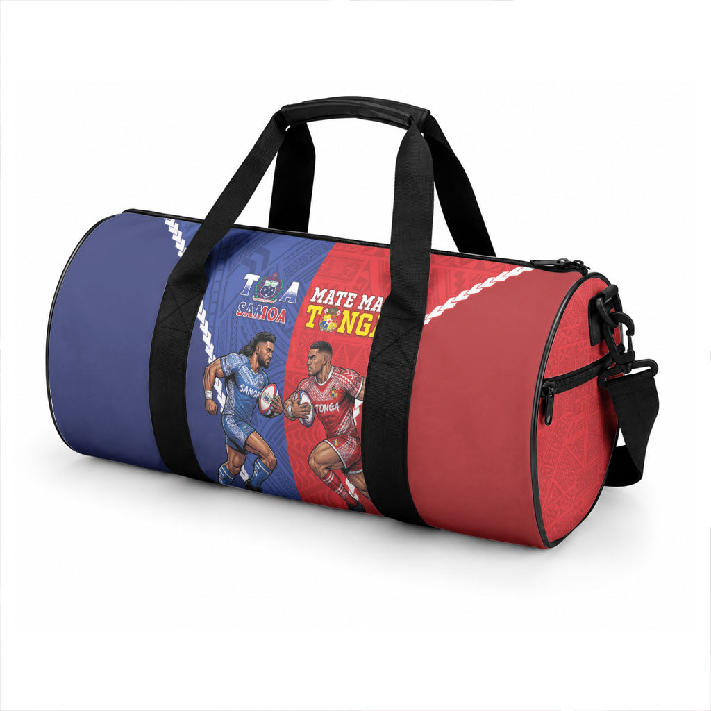Toa Samoa Mate Ma'a Tonga Rugby Together Duffle Bag LT14 - Polynesian Pride
