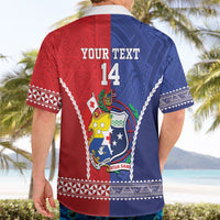 Toa Samoa Mate Ma'a Tonga Rugby Together Custom Hawaiian Shirt LT14 - Polynesian Pride