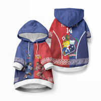 Toa Samoa Mate Ma'a Tonga Rugby Together Custom Pet Hoodie LT14 Pullover Multicolor - Polynesian Pride