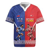 Toa Samoa Mate Ma'a Tonga Rugby Together Custom Rugby Jersey LT14 Multicolor - Polynesian Pride