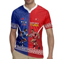 Toa Samoa Mate Ma'a Tonga Rugby Together Custom Rugby Jersey LT14 - Polynesian Pride