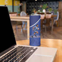 Toa Samoa Mate Ma'a Tonga Rugby Together Skinny Tumbler LT14 - Polynesian Pride