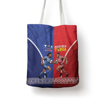 Toa Samoa Mate Ma'a Tonga Rugby Together Tote Bag LT14 - Polynesian Pride