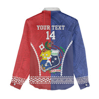 Toa Samoa Mate Ma'a Tonga Rugby Together Custom Women Casual Shirt LT14 - Polynesian Pride